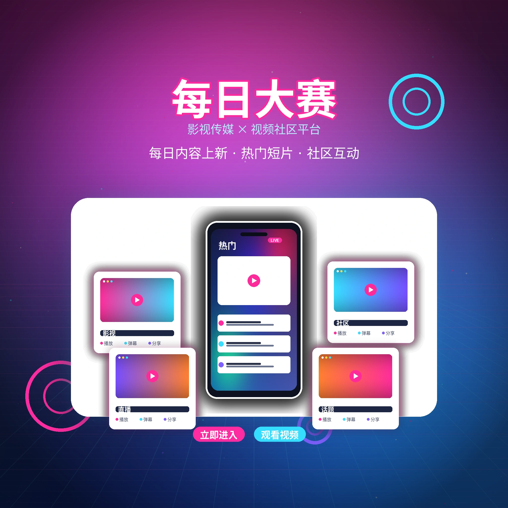 每日大赛品牌简介展示